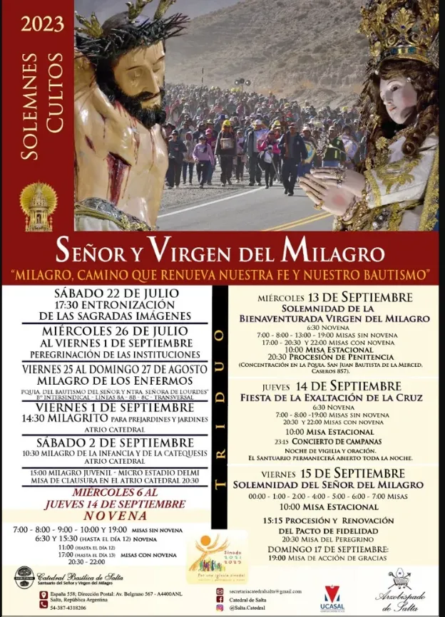 cronograma el milagro