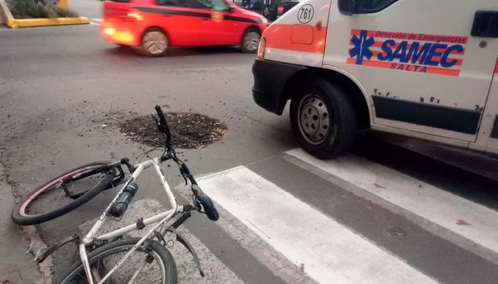 Accidente bici 1305