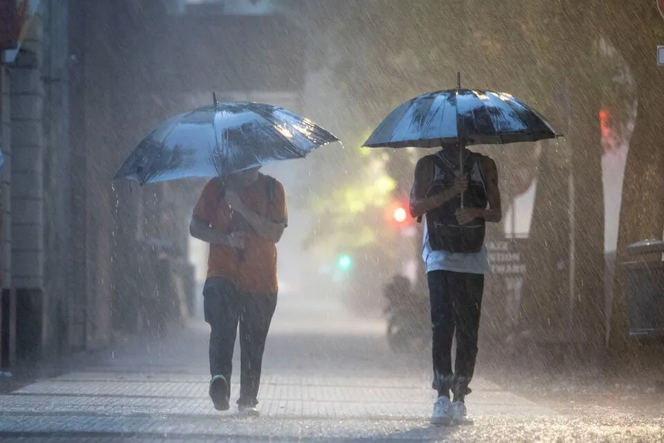 tormenta lluvia