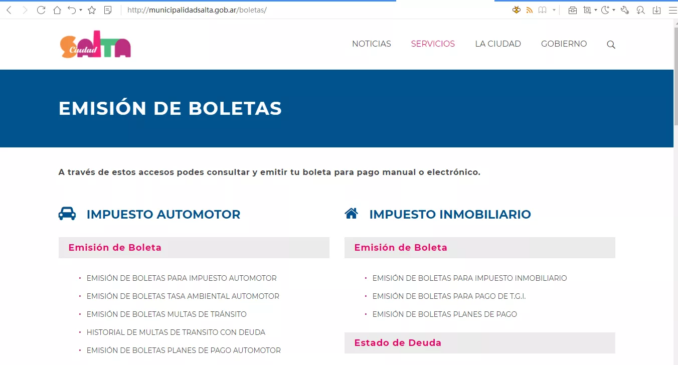 Patente Salta