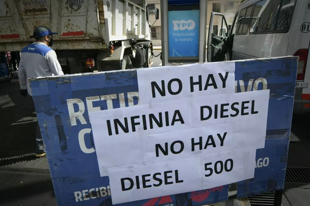 Gasoil falta