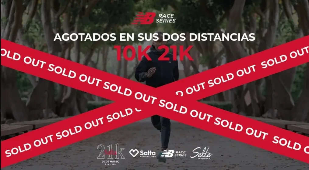 Media Mararton llena