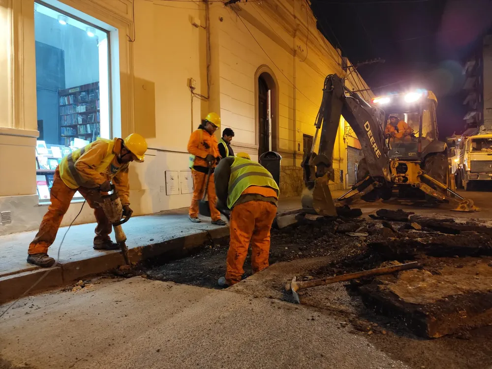 bacheo nocturno