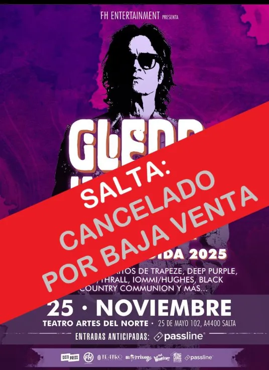 show cancelado