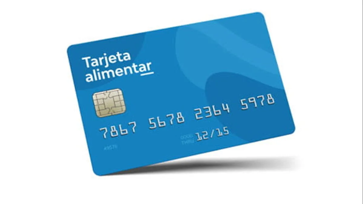 Tarjeta Alimentar
