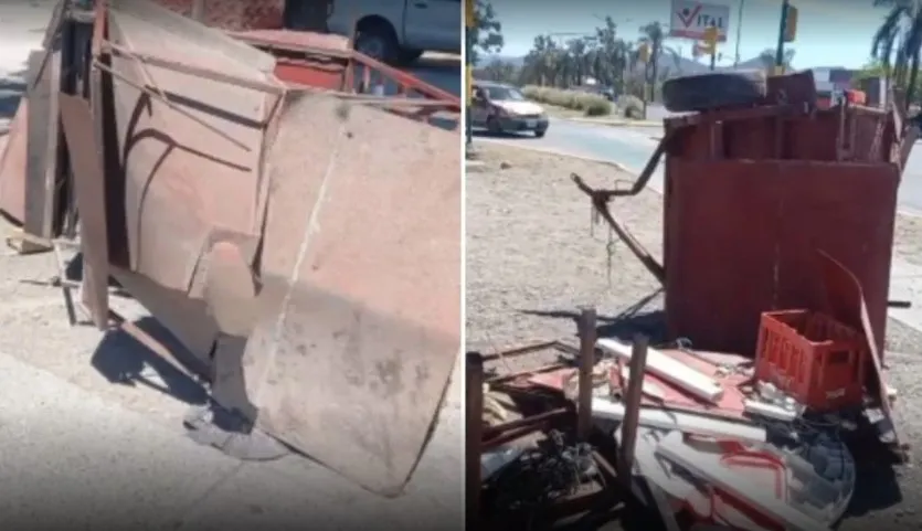 paragua accidente