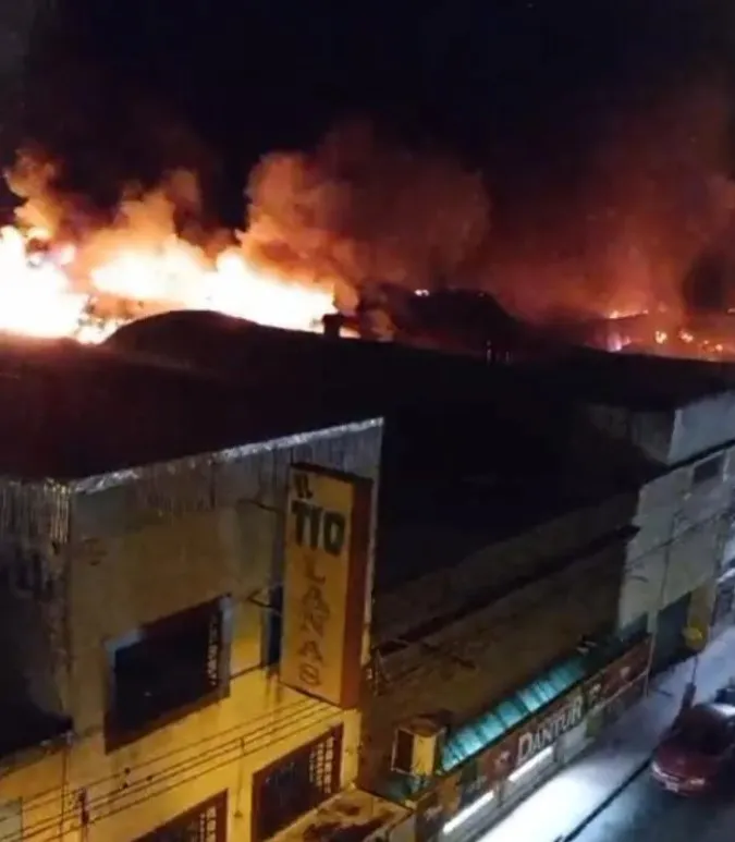 incendio mercado