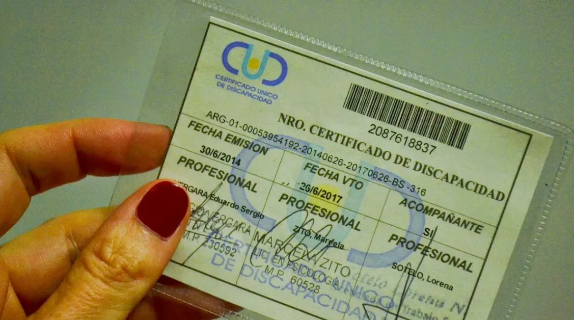carnet discapacidad