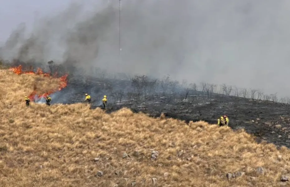 incendio vaqueros