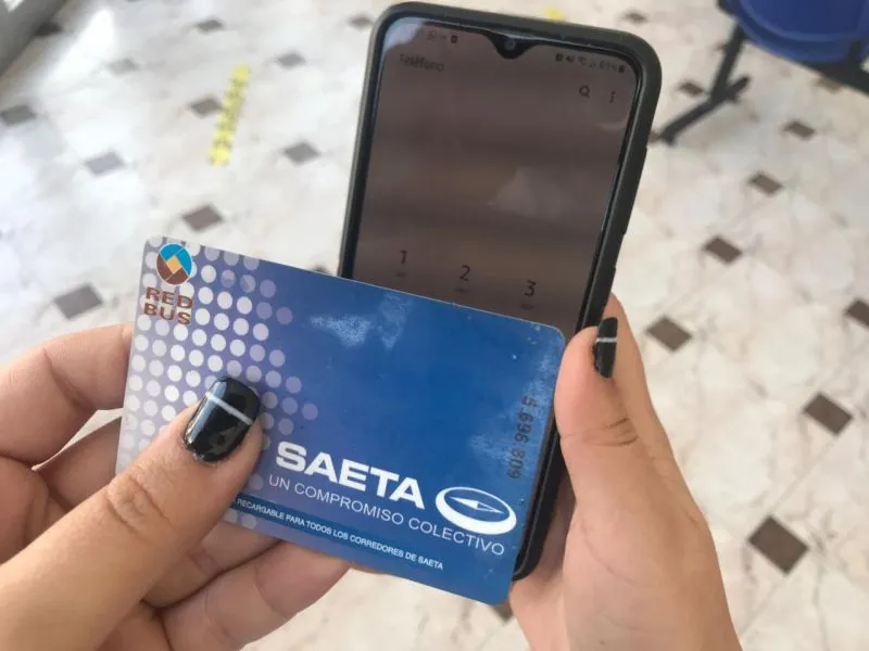 tarjeta saeta