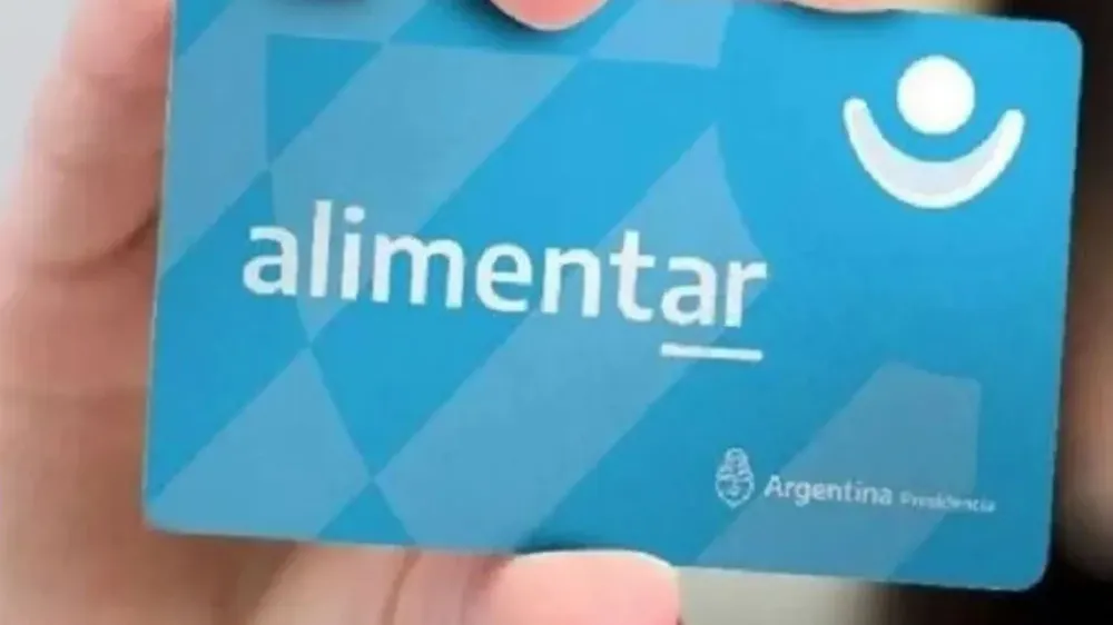 tarjeta alimentar